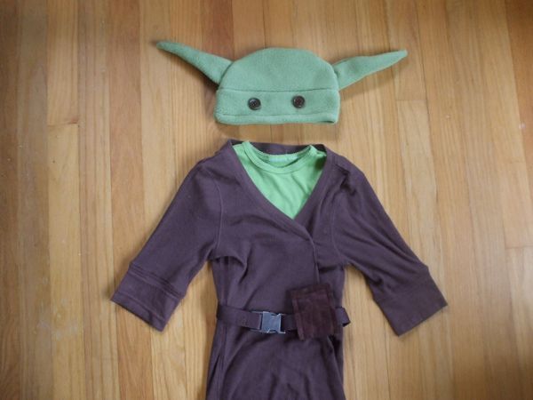 Yoda costume DIY Star Wars costume