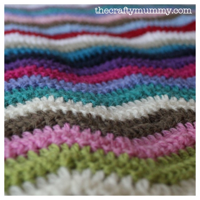 crochet ripple blanket