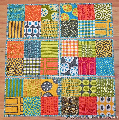 charm placemats tutorial