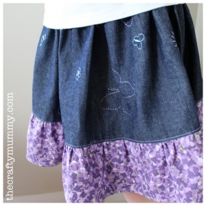 easy skirt tutorial
