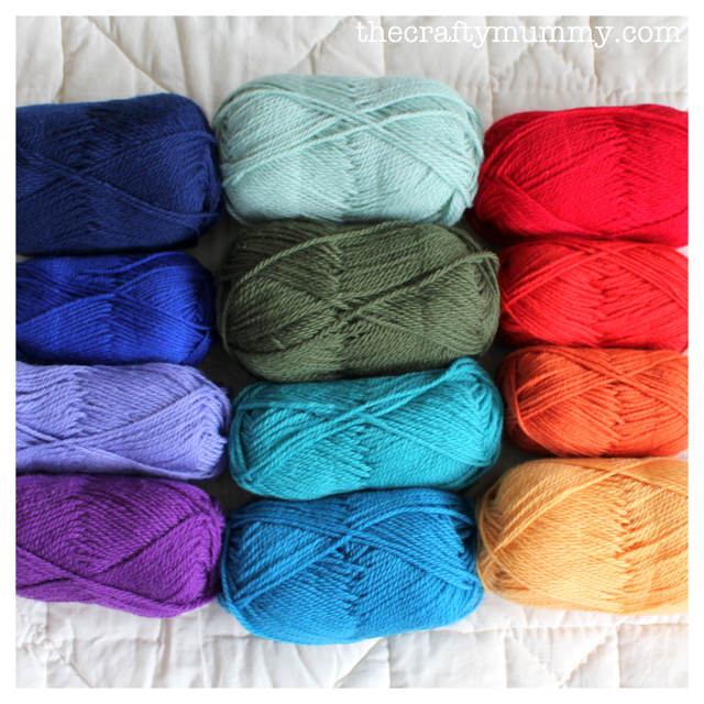 rainbow yarn crochet
