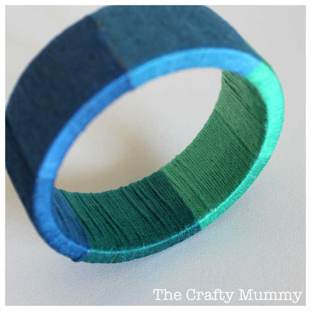wrapped bangle 1 thread wrapped bangle craft