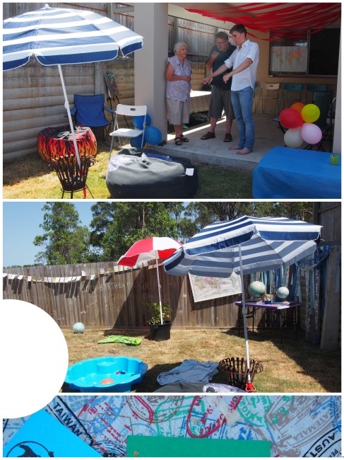 explorer themed first birthday party :: carbis.com.au