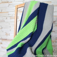 crochet blanket boy colours
