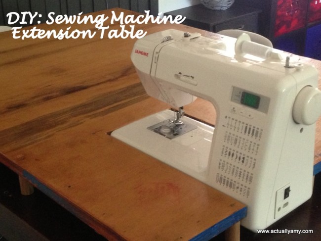 extension table for sewing machine