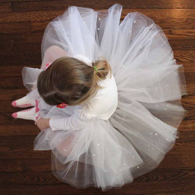sewn tutu