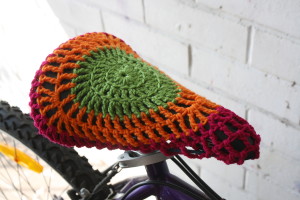 crochet bike seat cover tutorial