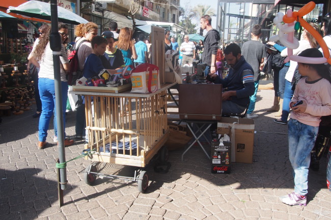 Handmade creations at the Tel Aviv Markets, Israel
