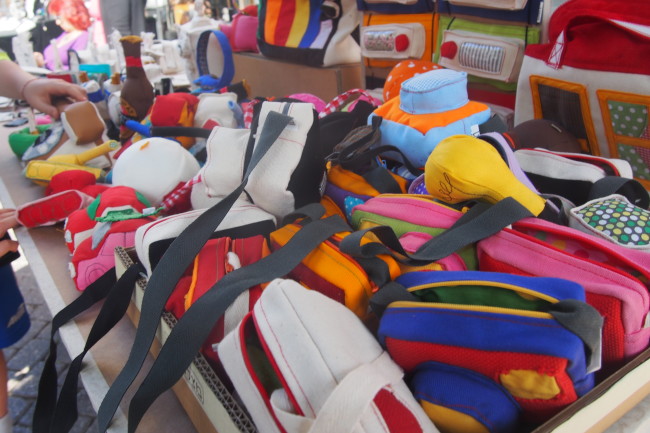 Handmade creations at the Tel Aviv Markets, Israel