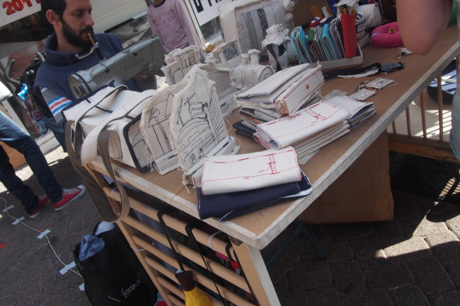 Handmade creations at the Tel Aviv Markets, Israel