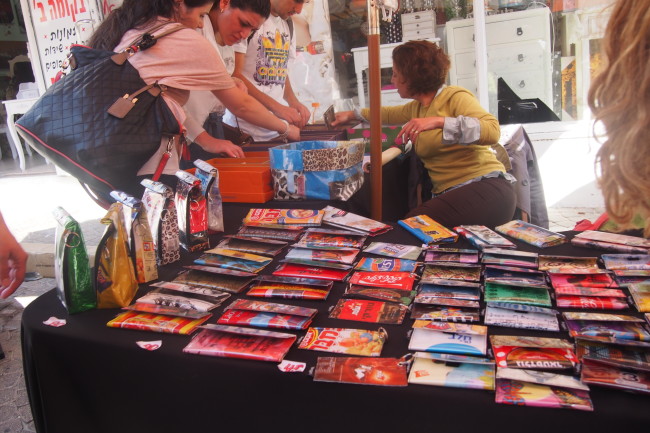Handmade creations at the Tel Aviv Markets, Israel