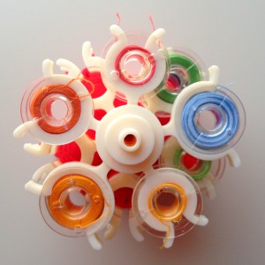 bobbin storage organiser