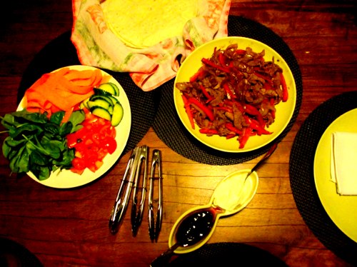 Fajitas - Table