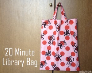 library bag tutorial