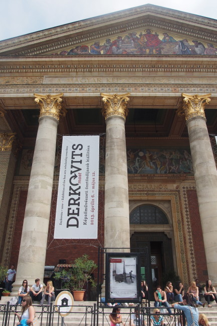 Mucsarnok - DERKOVITS exhibiton. Budapest, Hungary