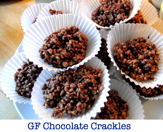 GF Party Food - Chocolate Crackles