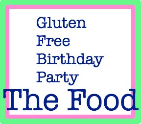 GF Party - Food Header