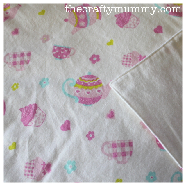flannel wrap baby gift