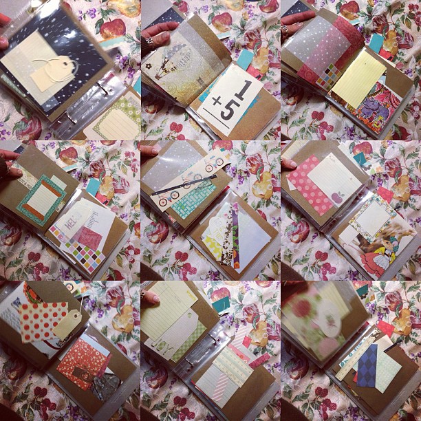 scrapbooking album
