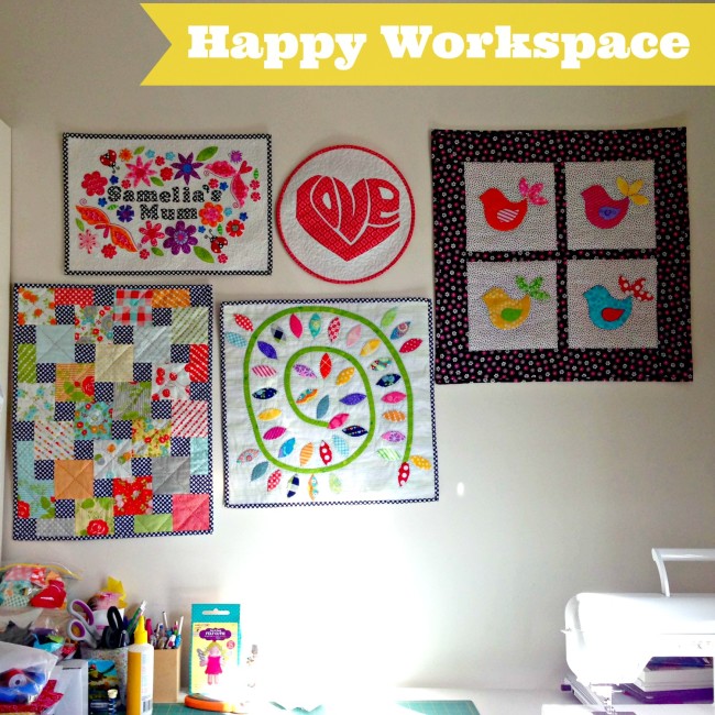 Create a happy workspace with your own work
