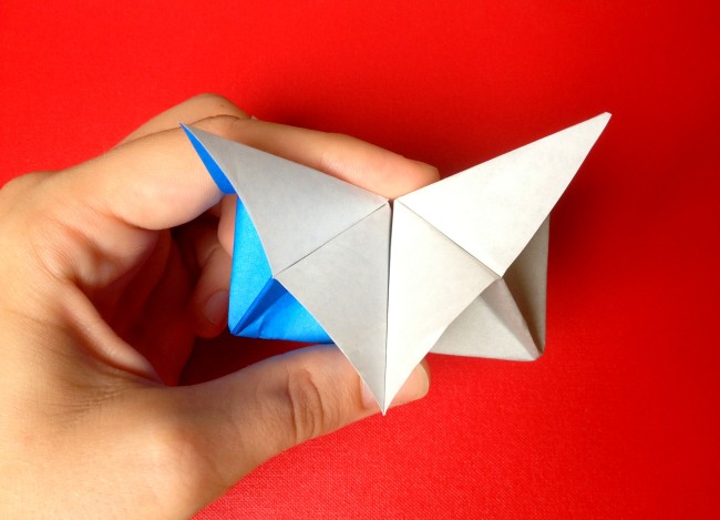 Japanese origami ball