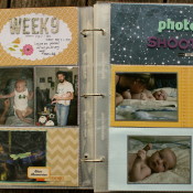 Week 9 Project Life Baby Album