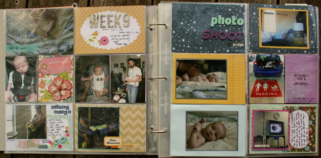 Week 9 Project Life Baby Album