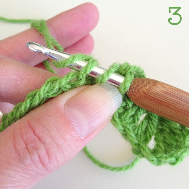 how to double crochet
