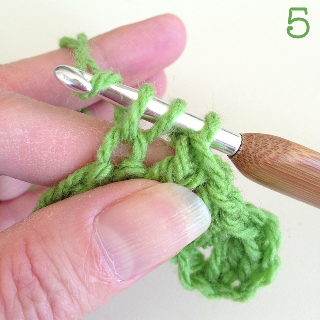 how to double crochet