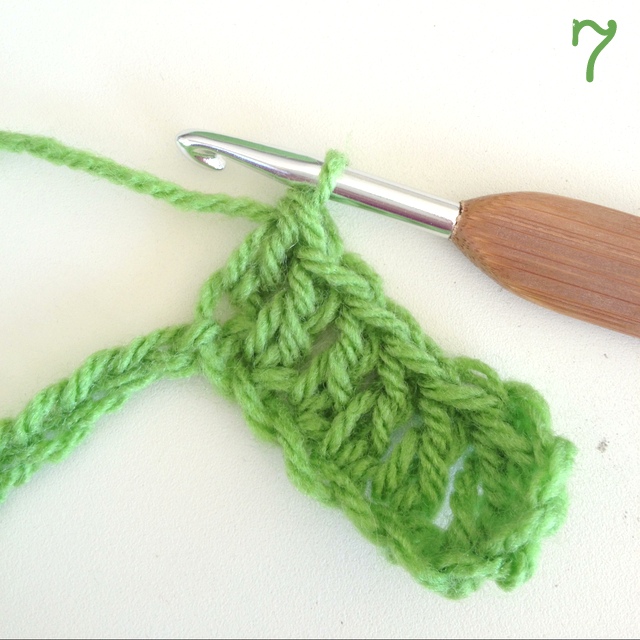 how to double crochet