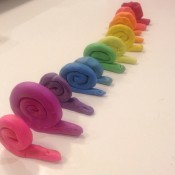 modelling clay snails