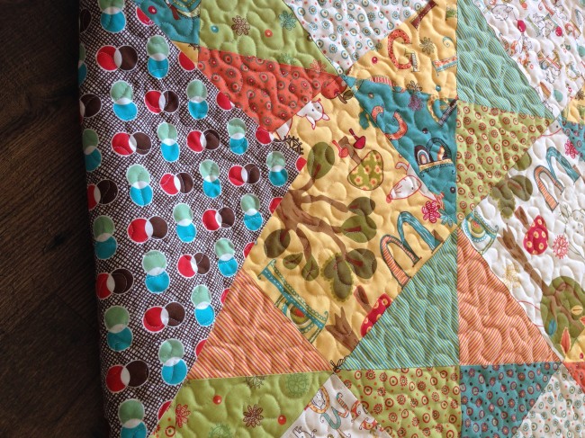 Baby Boy Quilt in a Day - Quilting