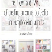 Creating A (Safe) Online Portfolio of Scrapbooking Layouts