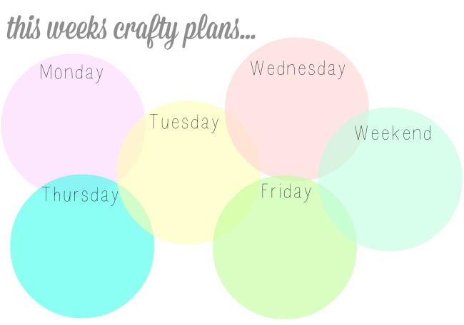 crafty week planner