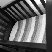 simple crocheted baby blanket