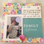 pregnancy scrapbooking album