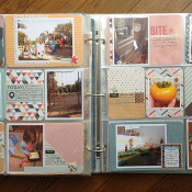 Pink Paislee project life