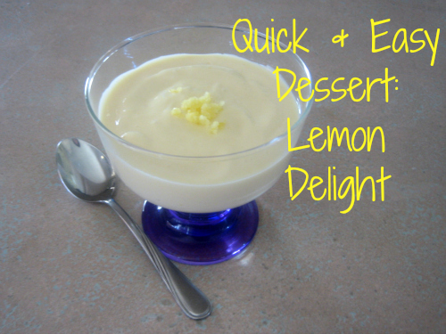 lemon dessert