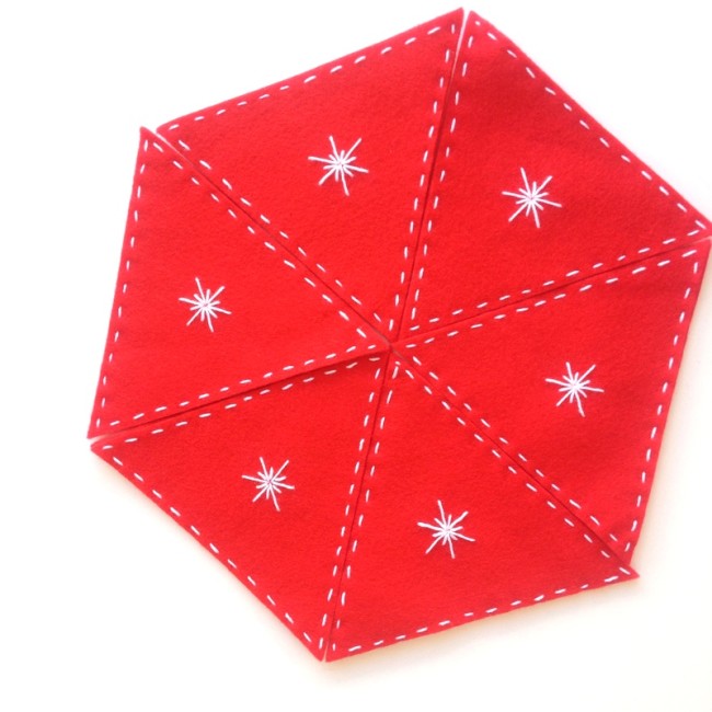 Triangle Coasters Set