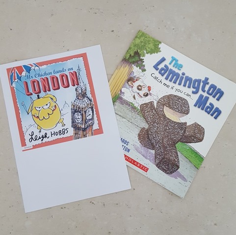 Mr Chicken and The Lamington Man books - my inspiration for Book Week costumes.