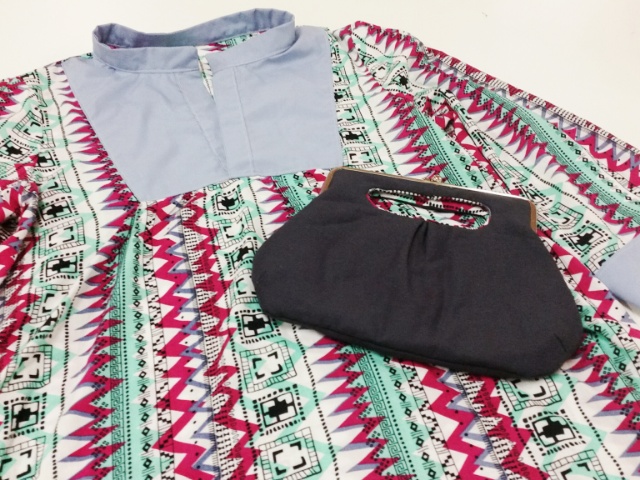 Tova Dress and Maddie Clutch Tova Dress and Maddie Clutch
