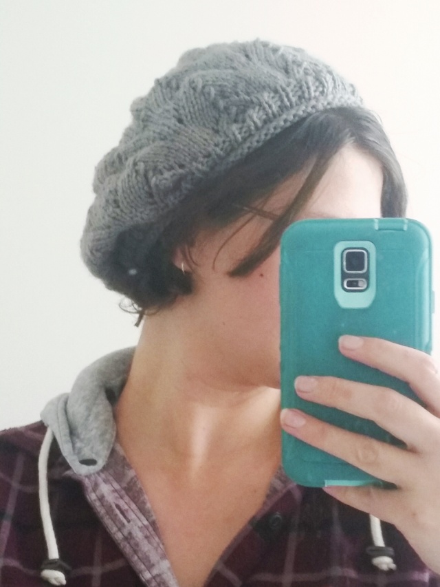 A meret beret by @woollywormhead knit by NaughtsCrossStitches in 12 ply acrylic. A meret beret by @woollywormhead knit by NaughtsCrossStitches in 12 ply acrylic.