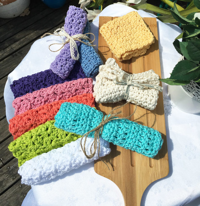 crochet-dish-cloth-rainbow-colors-2